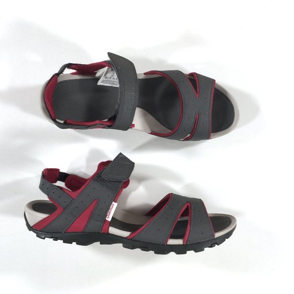 QUECHUA Decathlon Sport Sandals Womens Size 9.5 EUR 41 Gray Pink - Picture 1 of 10